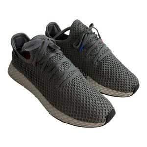 Adidas Shoes Mens 11 Gray Black Deerupt Runner Running Athletic Sneakers B41766